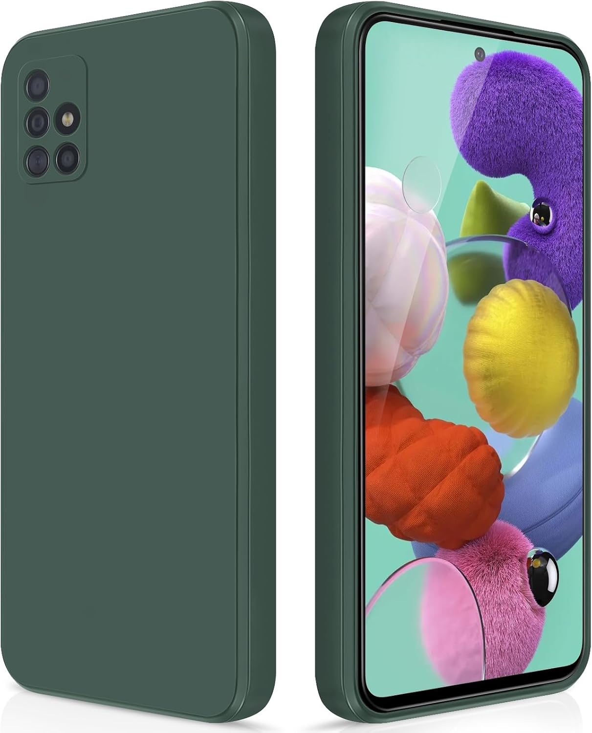Detalle de GiiYoon Hülle Galaxy A51 grün