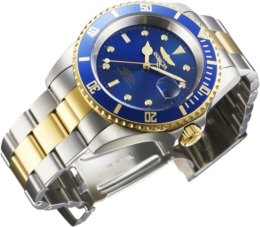 Thumbnail 1 de Invicta Pro Diver 8928OBXL : montre homme à mouvement automatique en acier inoxydable, cadran bleu (43 mm)