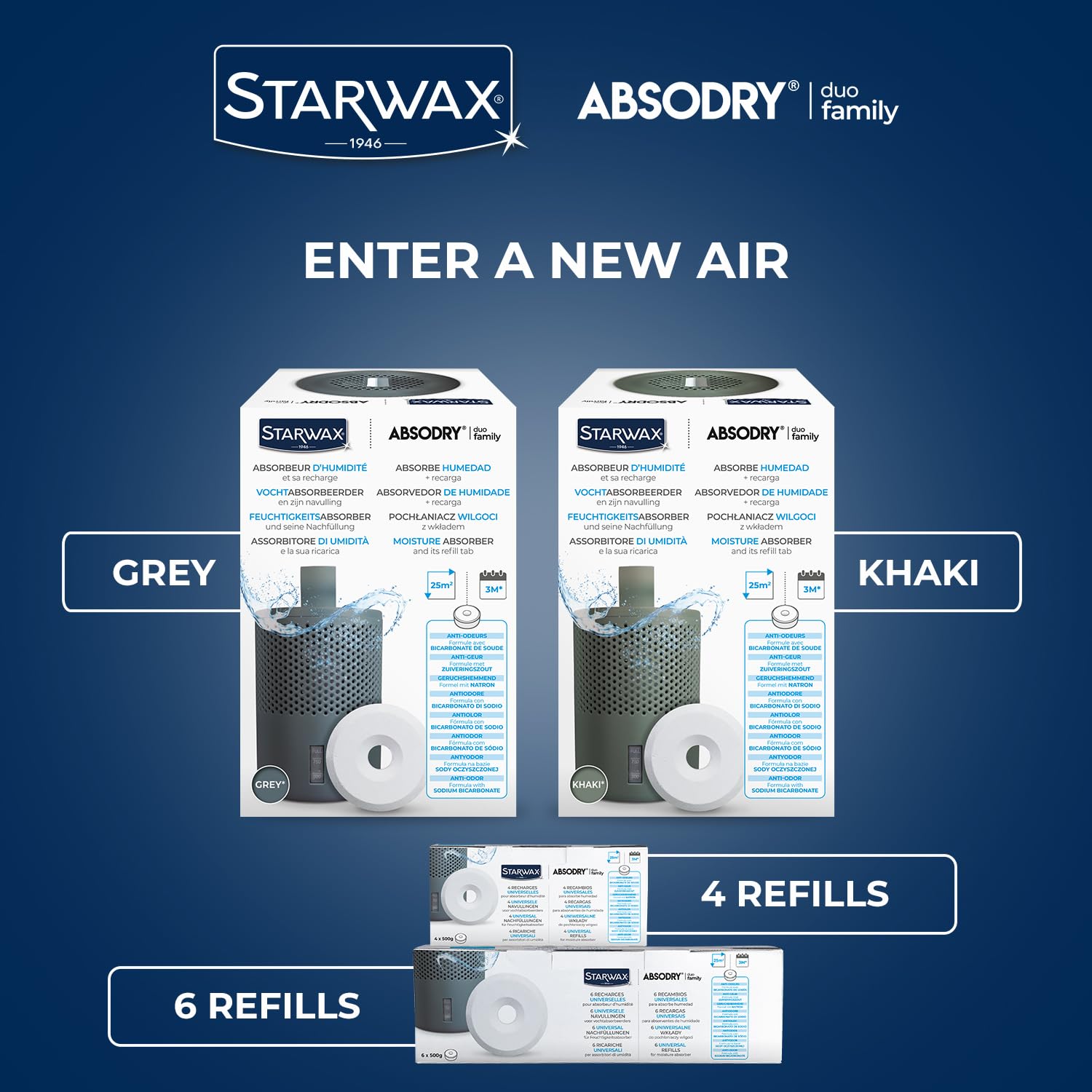 Thumbnail 4 de Starwax Absodry 4-Pack Moisture Absorber Tabs