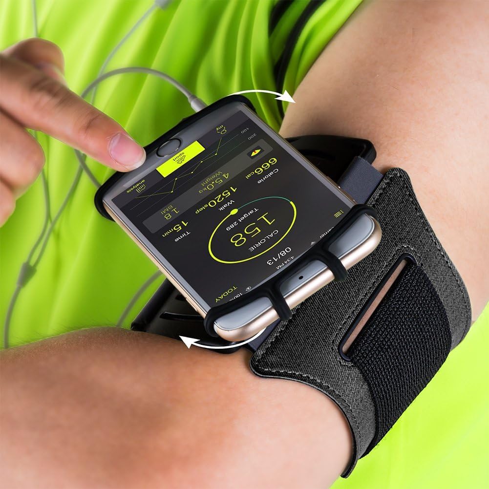 Thumbnail 6 de VUP Running Armband 360° Rotatable for 4–6.7 Inch Phones