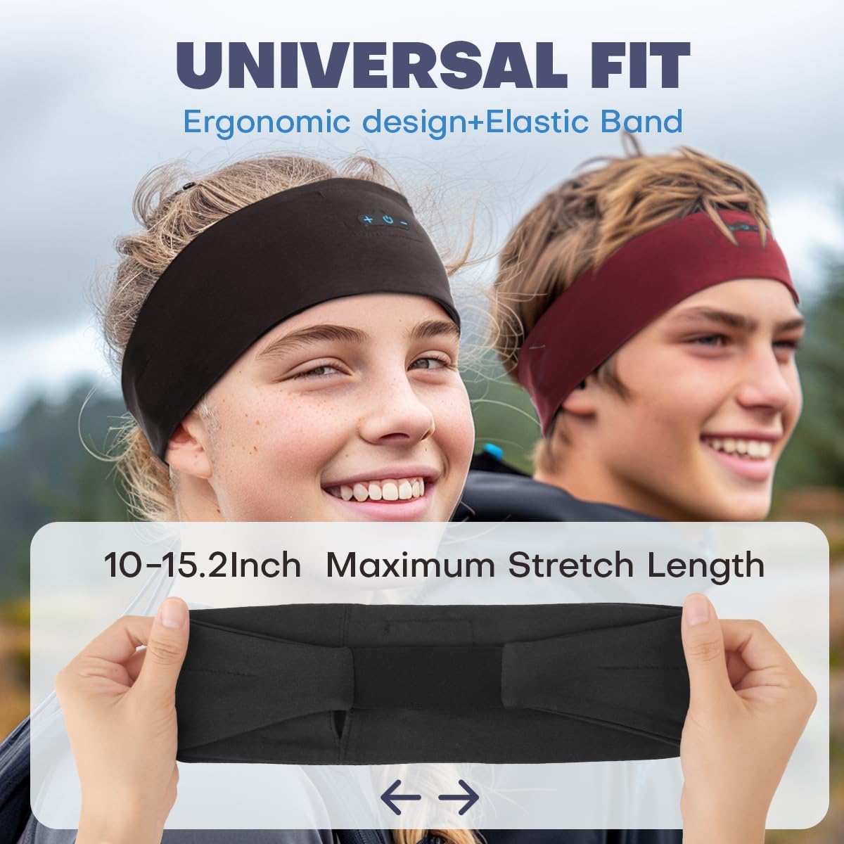 Thumbnail 4 de TOPIEI sleep headphones headband 2-pack