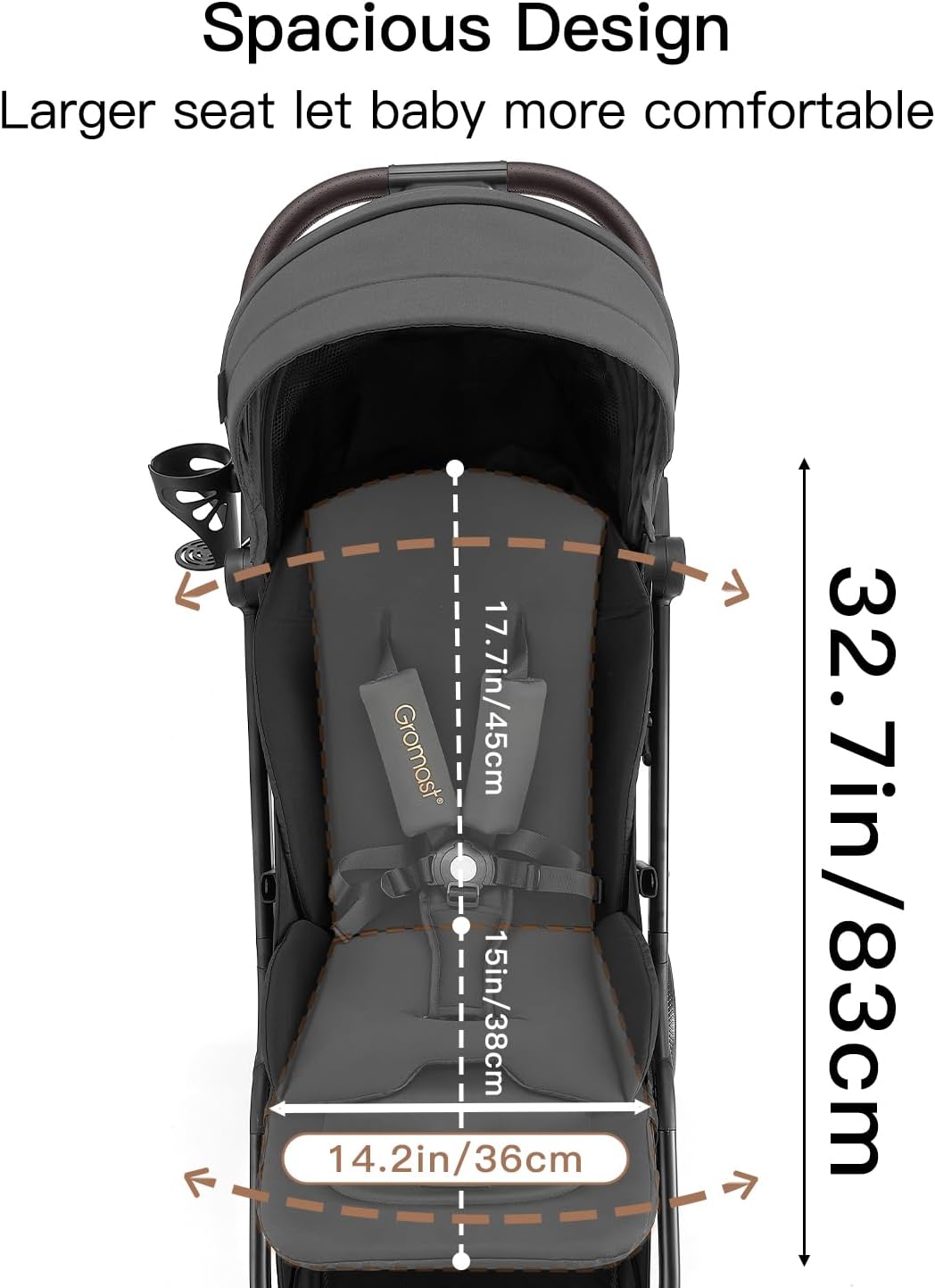 Detalle 1 de Gromast baby stroller V2.0