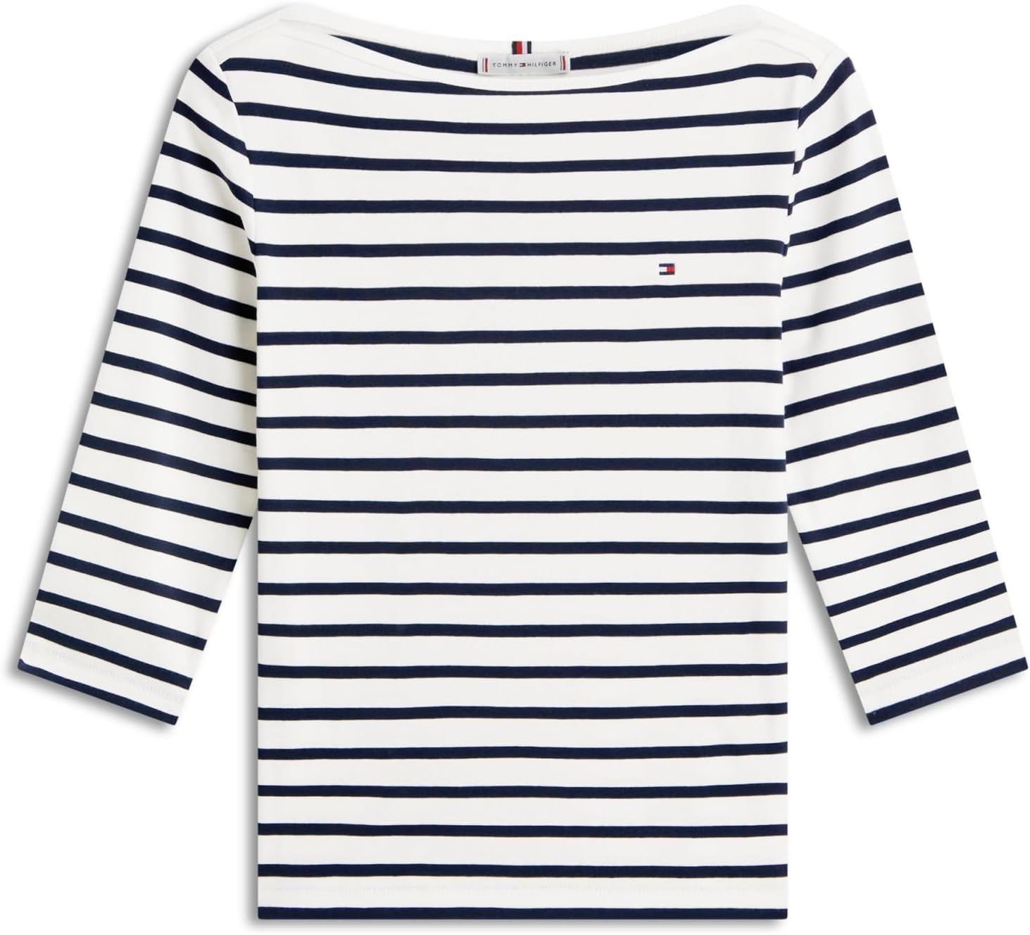 Thumbnail 5 de Tommy Hilfiger Damen Langarmshirt New Cody Slim mit U-Boot-Ausschnitt