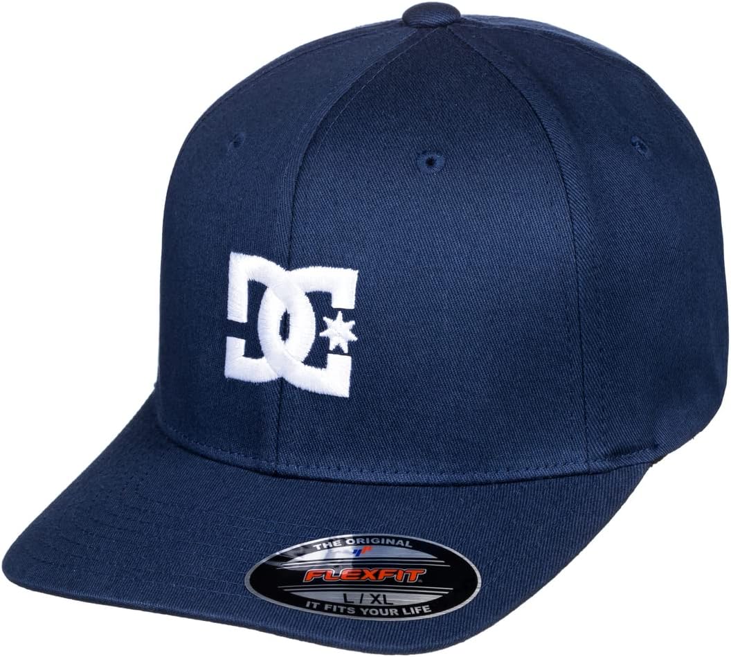 Detalle de DC - Cappello Star 2 Flex Fit: cappellino da baseball da uomo con visiera curva