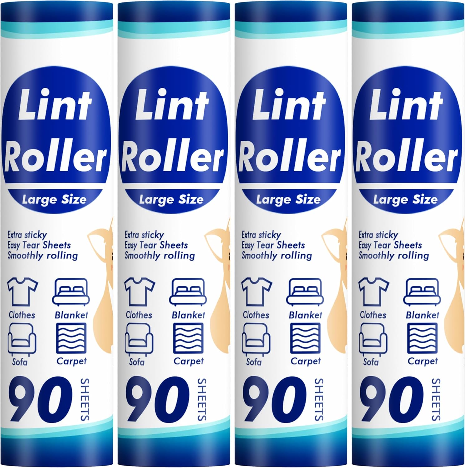 Thumbnail 6 de Albatross Health New England Lint Roller Refills for Pet Hair (Extra Sticky) – Mega Value Set of 999 Sheets