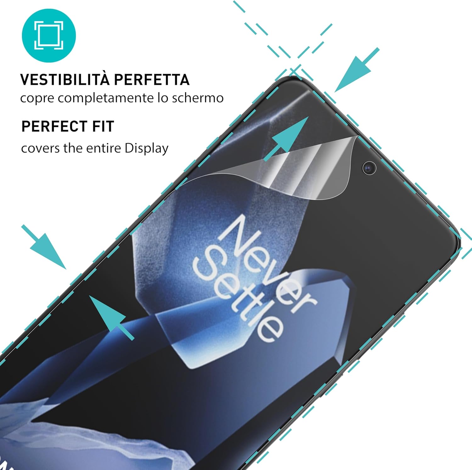 Thumbnail 1 de smartect TPU Pellicola Protettiva per OnePlus 13 – 2 Pezzi, Clear