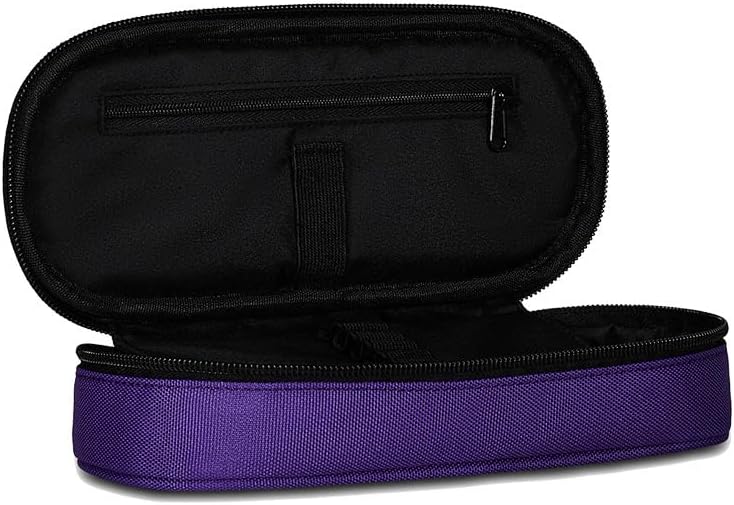 Thumbnail 1 de Invicta Round Plus: Trousse ronde à crayons violette, compacte et organisée pour l’école
