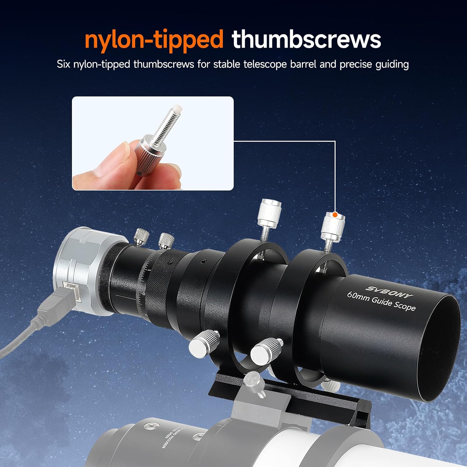 Thumbnail 5 de Svbony SV106 Guidescope 60mm für Astrofotografie