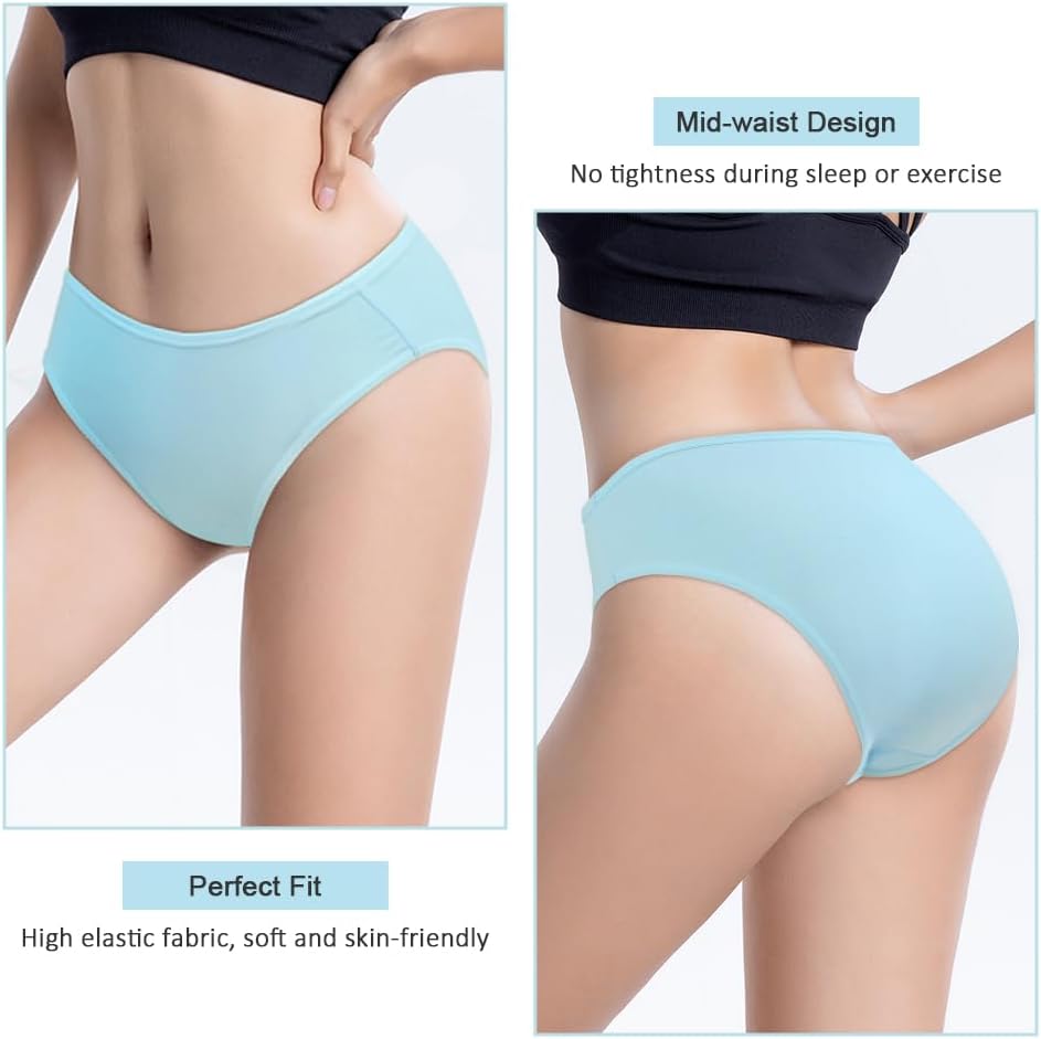 Thumbnail 6 de flintronic 6PCS Bragas Mujer Algodón 95% algodón
