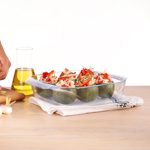Detalle 2 de Pyrex Optimum fuente rectangular 27 x 17 cm