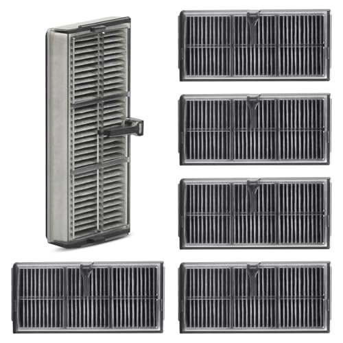Detalle de 6 Stück HEPA Filter Zubehör für Dreame L10s Ultra Gen2/Gen3, X40/X30 Ultra – kompatibles Ersatzset von Bisenkud
