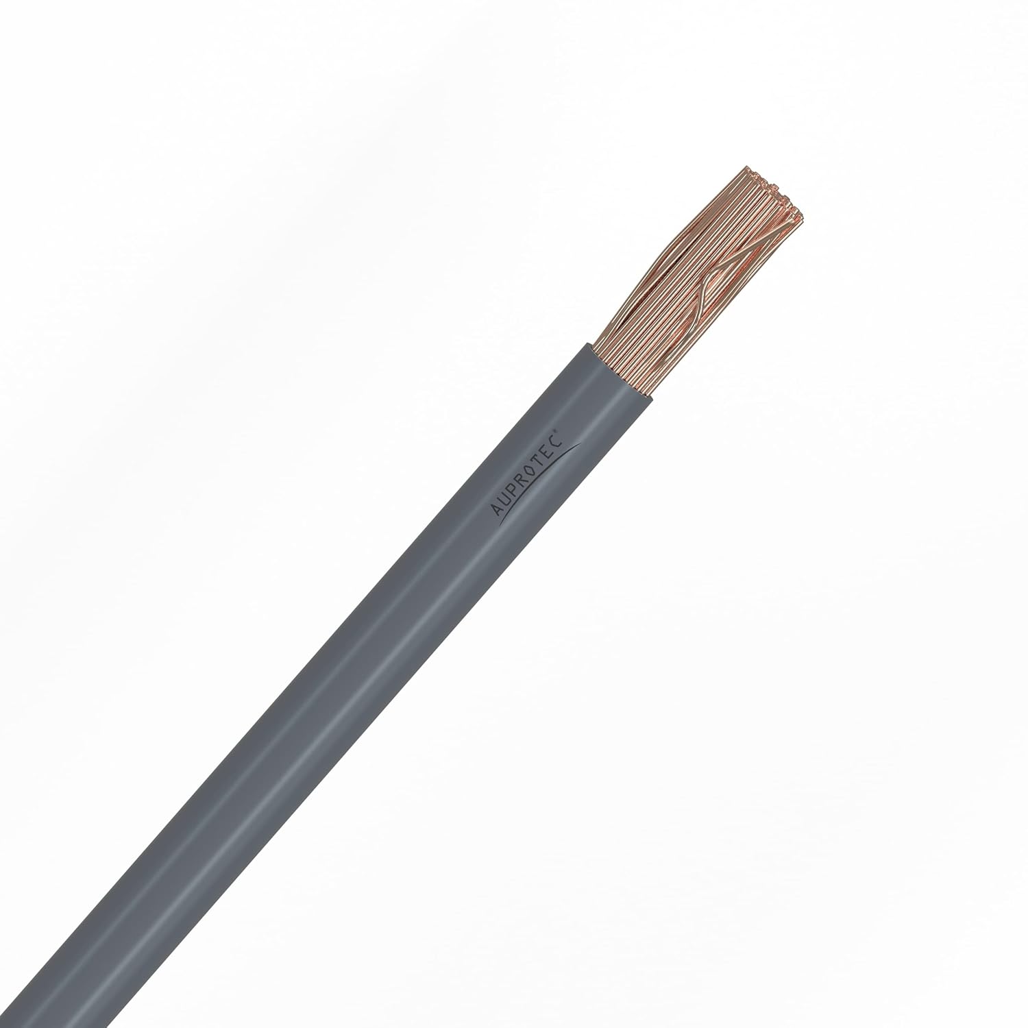 Detalle 2 de AUPROTEC Câble unipolaire FLRY-B 1,5 mm² en anneau, gris (10 m)