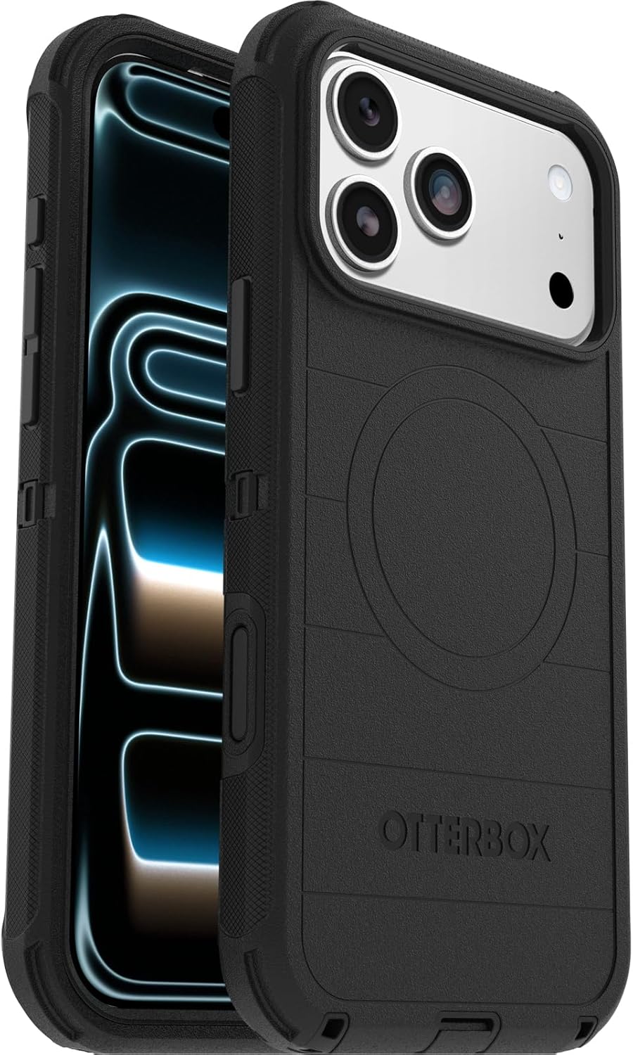 Detalle de OtterBox Defender Series Pro MagSafe per iPhone Air: custodia protettiva antiurto con MagSafe