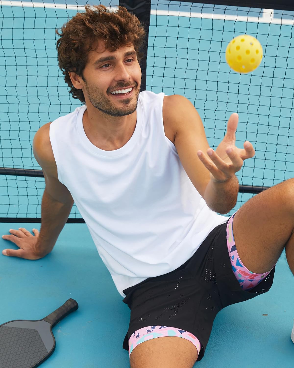 Detalle 2 de MaaMgic 2 in 1 Laufshorts Herren 4-Wege