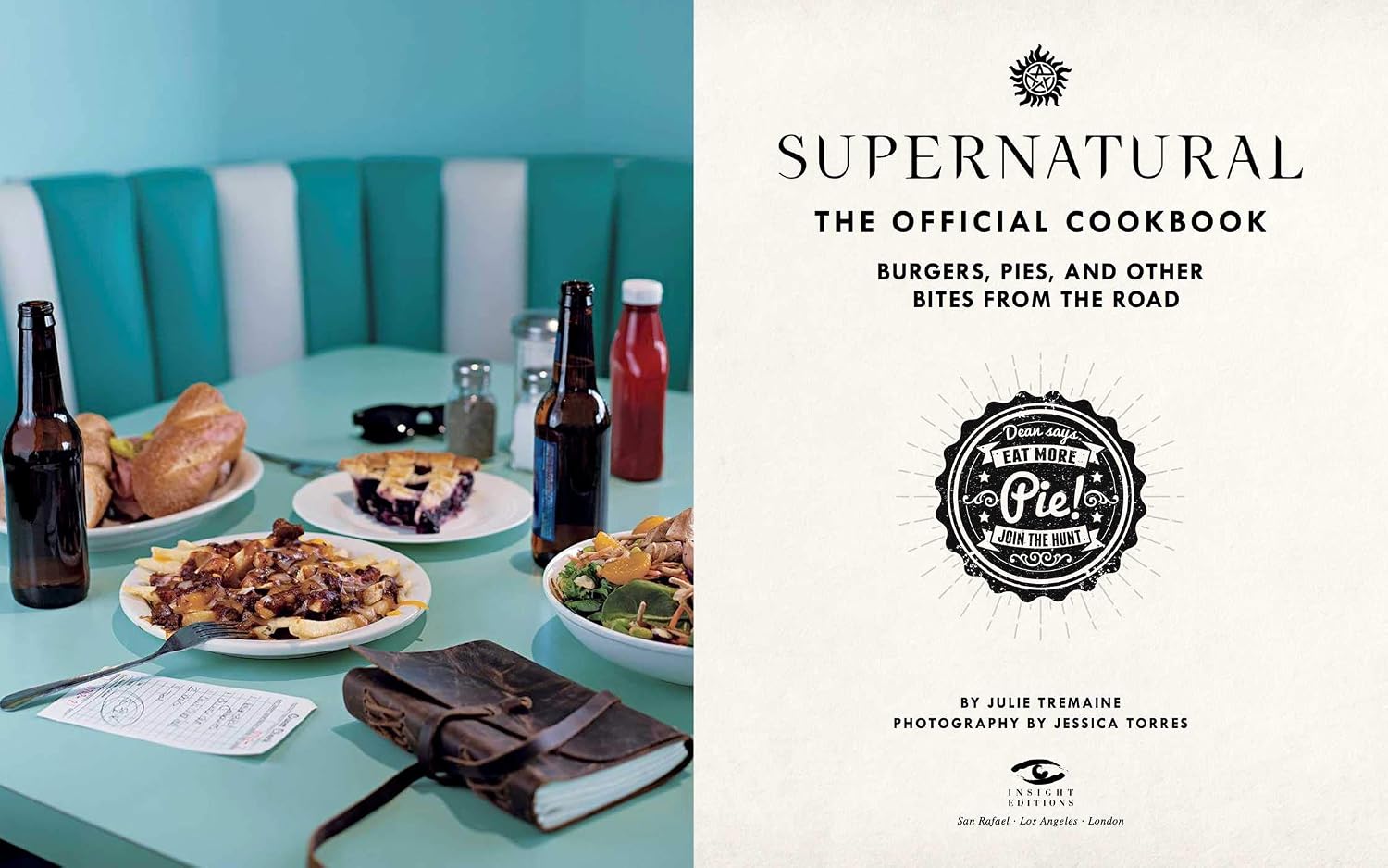 Detalle de Supernatural Official Cookbook HC: kookboek met burgers, pies en andere hapjes