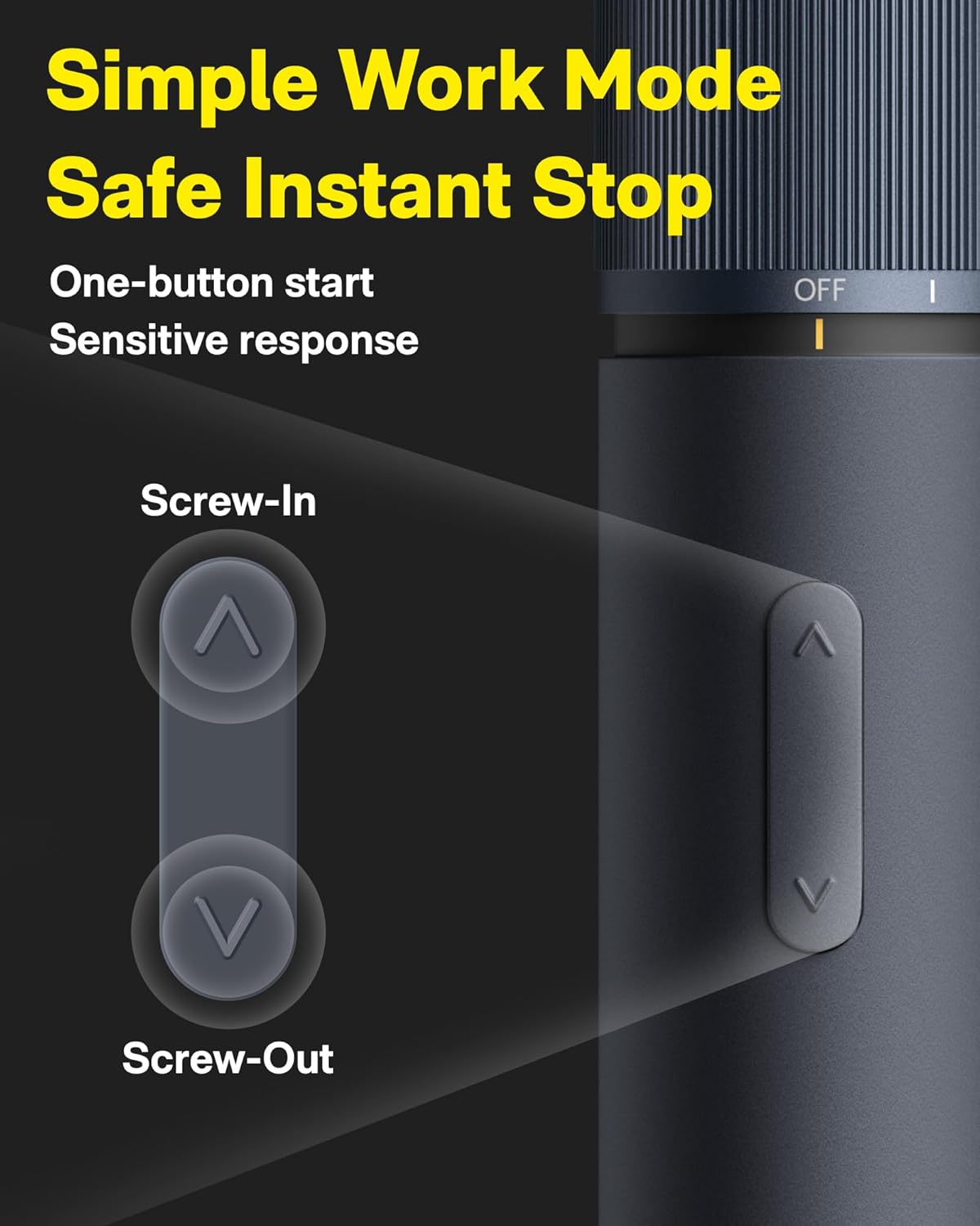 Detalle de HOTO Electric Screwdriver 1500mAh