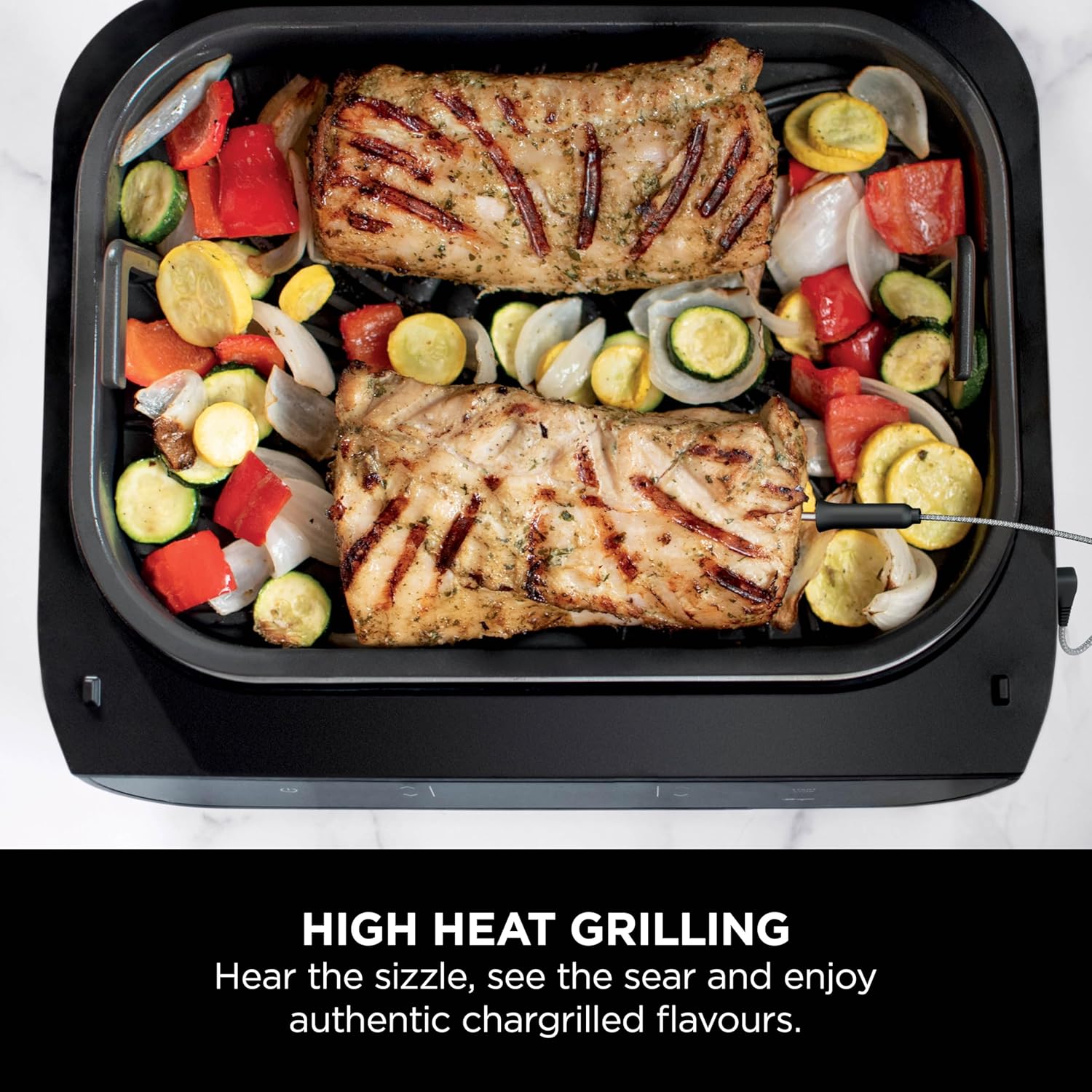 Thumbnail 4 de Ninja 6-in-1 MAX Indoor Grill & Air Fryer DG551UK