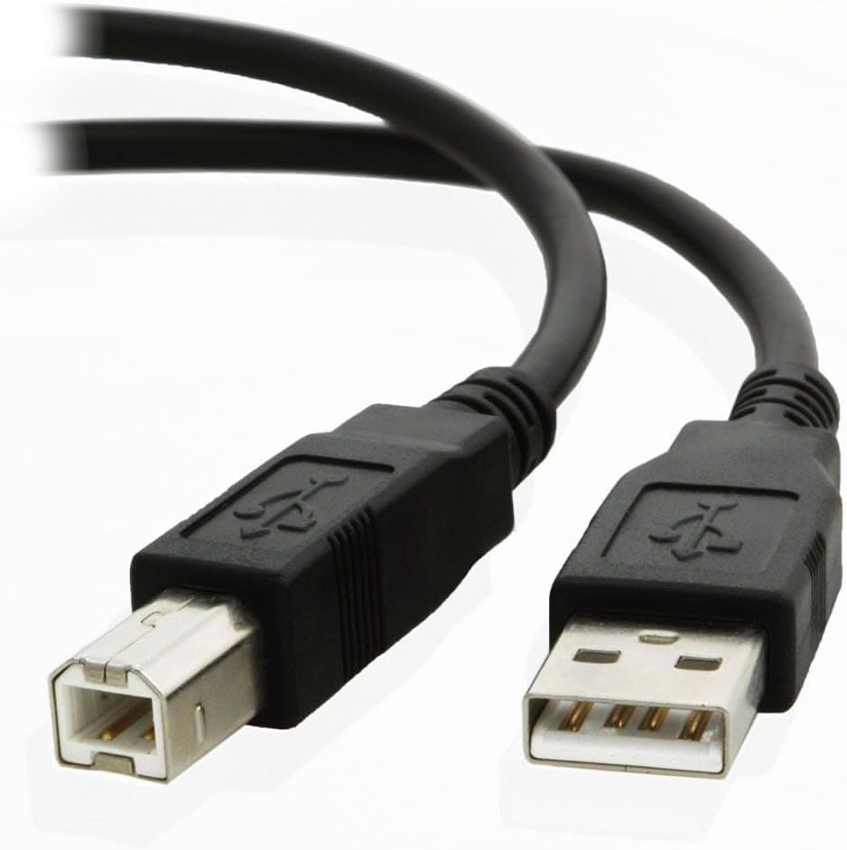 Detalle de kenable USB 2.0 Printer Cable High Speed A to B Lead 24AWG 1.2m