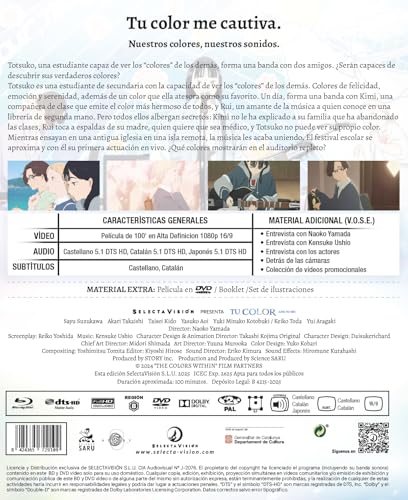 Thumbnail 1 de Tu Color Bluray Coleccionista — Película de animación japonesa de SELECTA VISION