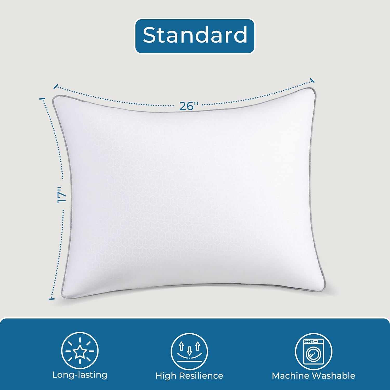 Detalle de Sasttie Bed Pillows, Standard Size