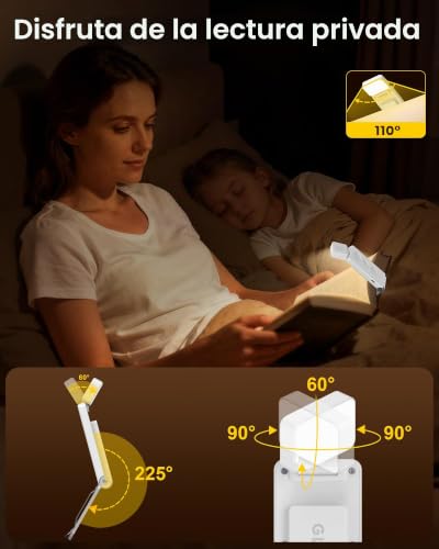 Thumbnail 6 de Glocusent Luz de Lectura con 12 LEDs: versátil, compacta y suave para lectura nocturna