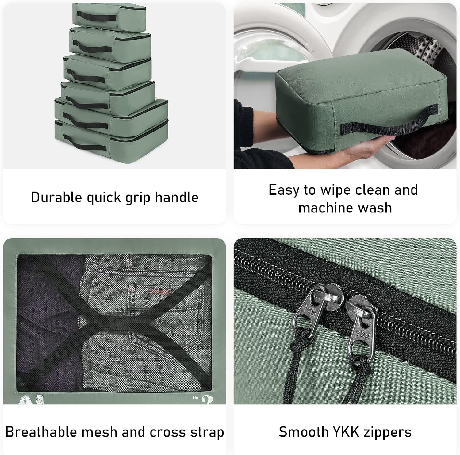 Thumbnail 4 de ECOHUB Packing Cubes Resistente para Viaje