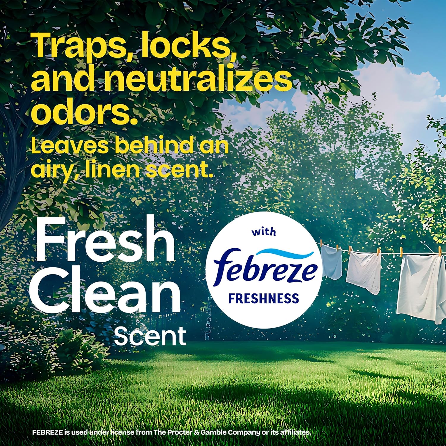 Detalle de Glad Tall Kitchen Drawstring Trash Bags - Odorshield 13 Gallon with Febreze Fresh Clean, 110 Count
