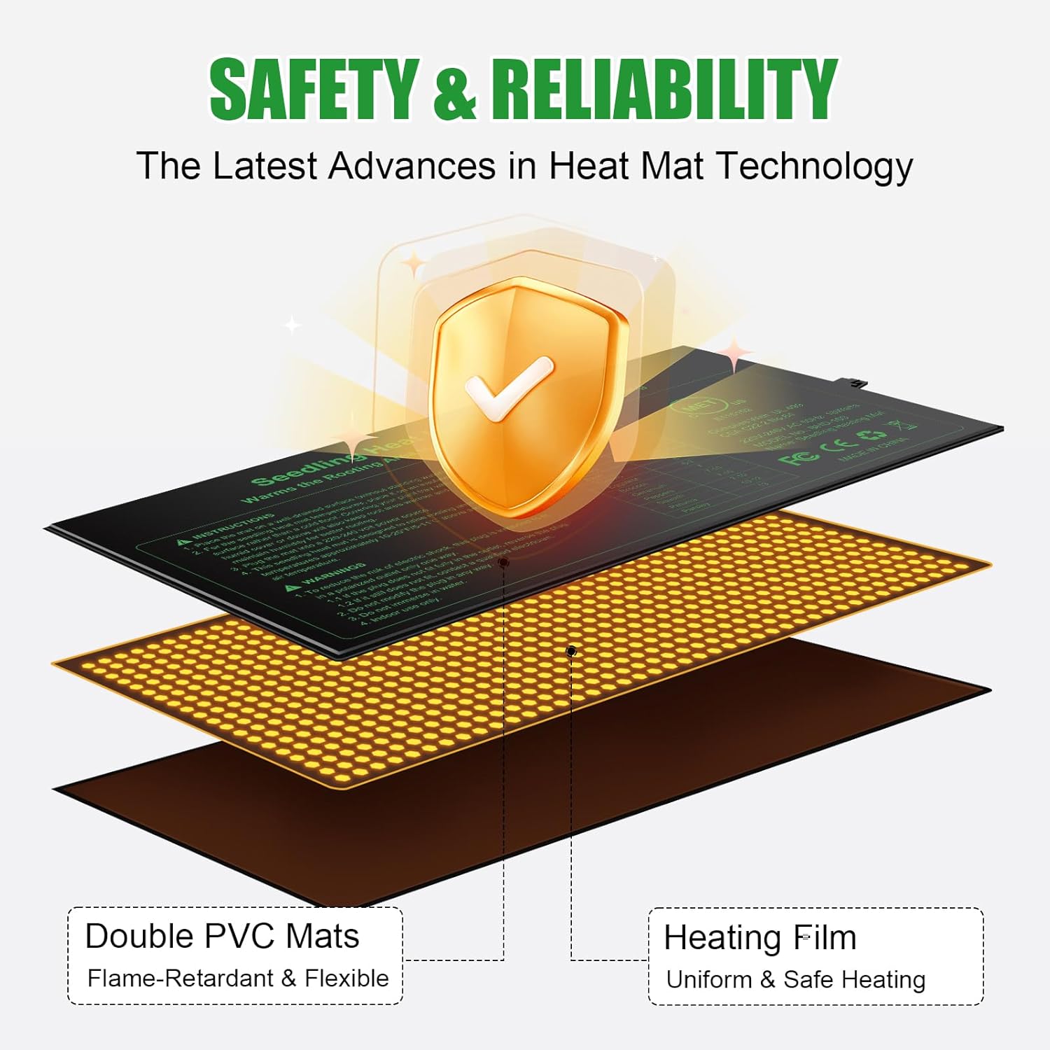 Thumbnail 2 de RIOGOO tappetino riscaldante 24x52 cm