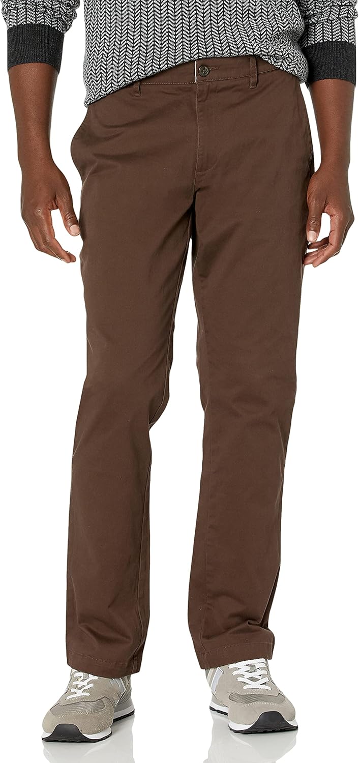 Thumbnail 6 de Amazon Essentials Men's Athletic-Fit Washed Comfort Stretch Chino Trousers