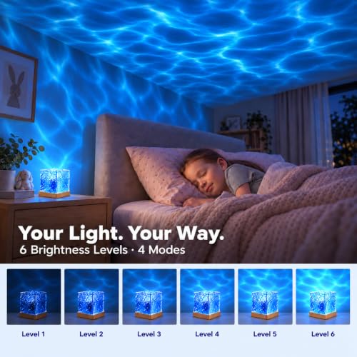 Detalle 2 de SUPPOU Projecteur Ciel Étoilé — Galaxy Cube 360°, télécommande, veilleuse et déco plafond