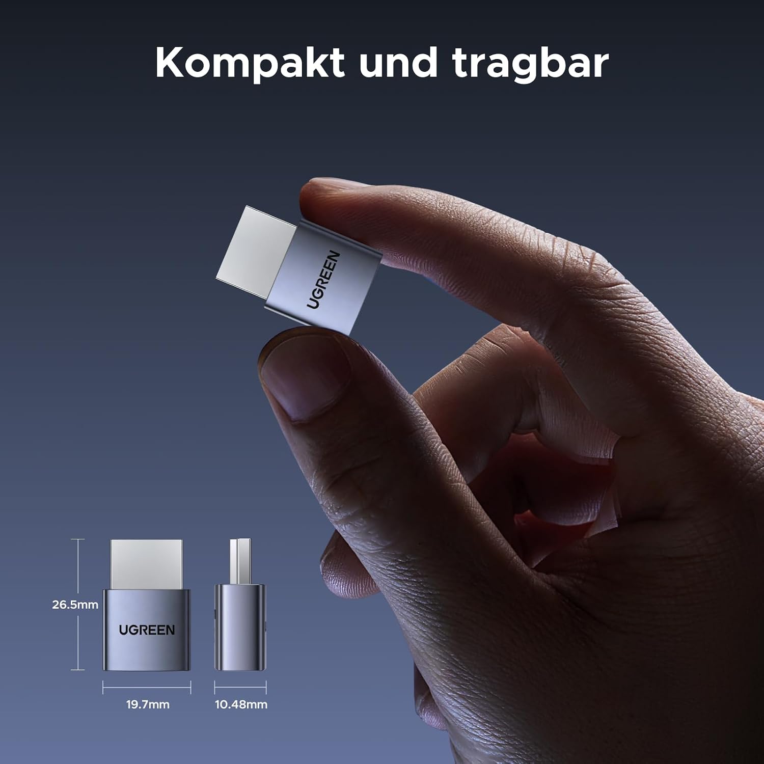 Detalle 2 de UGREEN HDMI Dummy Plug mit 4K@60 Hz
