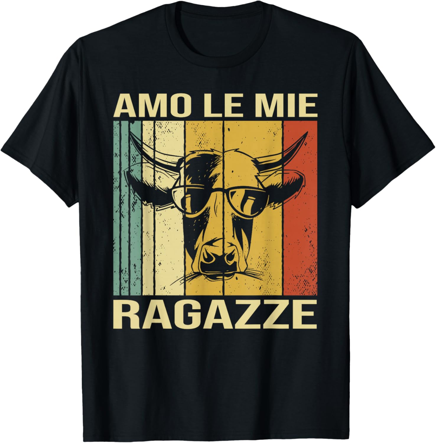 Detalle de Allevatori Mucca Fattoria Agricoltore Amo Le Mie Mucche Maglietta