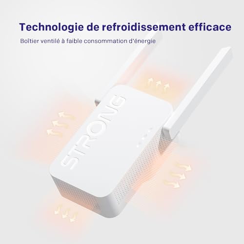 Thumbnail 8 de STRONG AX3000, répéteur WiFi 6 double bande avec Ethernet Gigabit