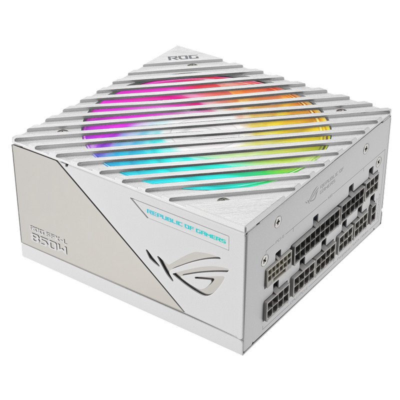 Detalle de ASUS ROG Loki SFX-L White Edition 850W 80 Plus Platinum Modular 🔌