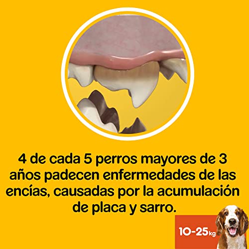 Detalle 2 de Pedigree Dentastix Fresh Snack dental para perros medianos 10 paquetes
