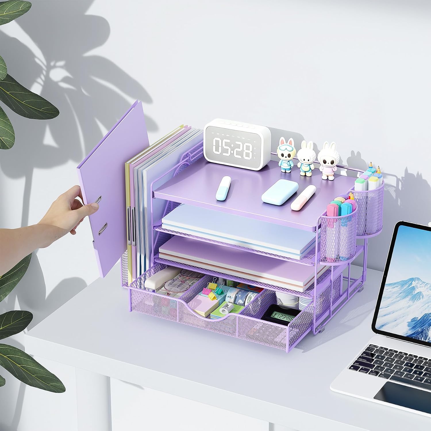 Detalle de Gianotter Desk Organizer, 4-Tier