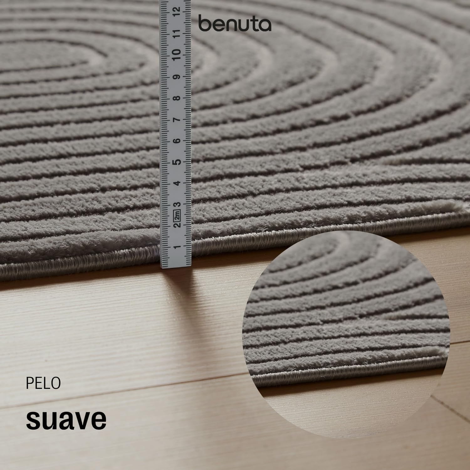Detalle 2 de benuta Basic Claire Alfombra 240x340 cm