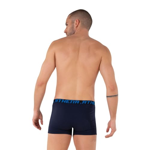 Detalle de Athena Lot de 4 Boxers Homme My Petit Prix – Coton Stretch, Label OEKO-TEX Standard 100