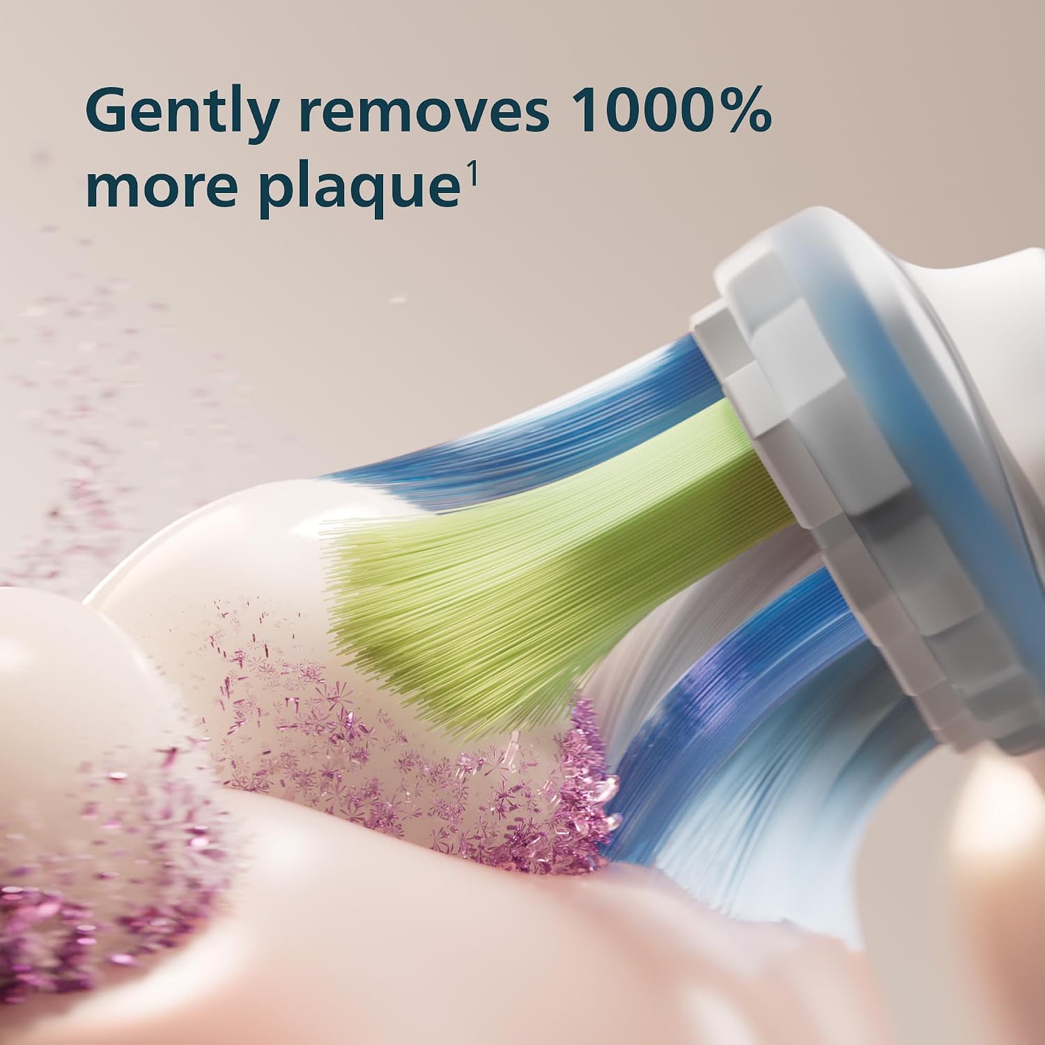 Detalle de Philips Sonicare 5950 Series Electric Toothbrush with Pressure Sensor, 6 Brushing Modes, and Travel Case