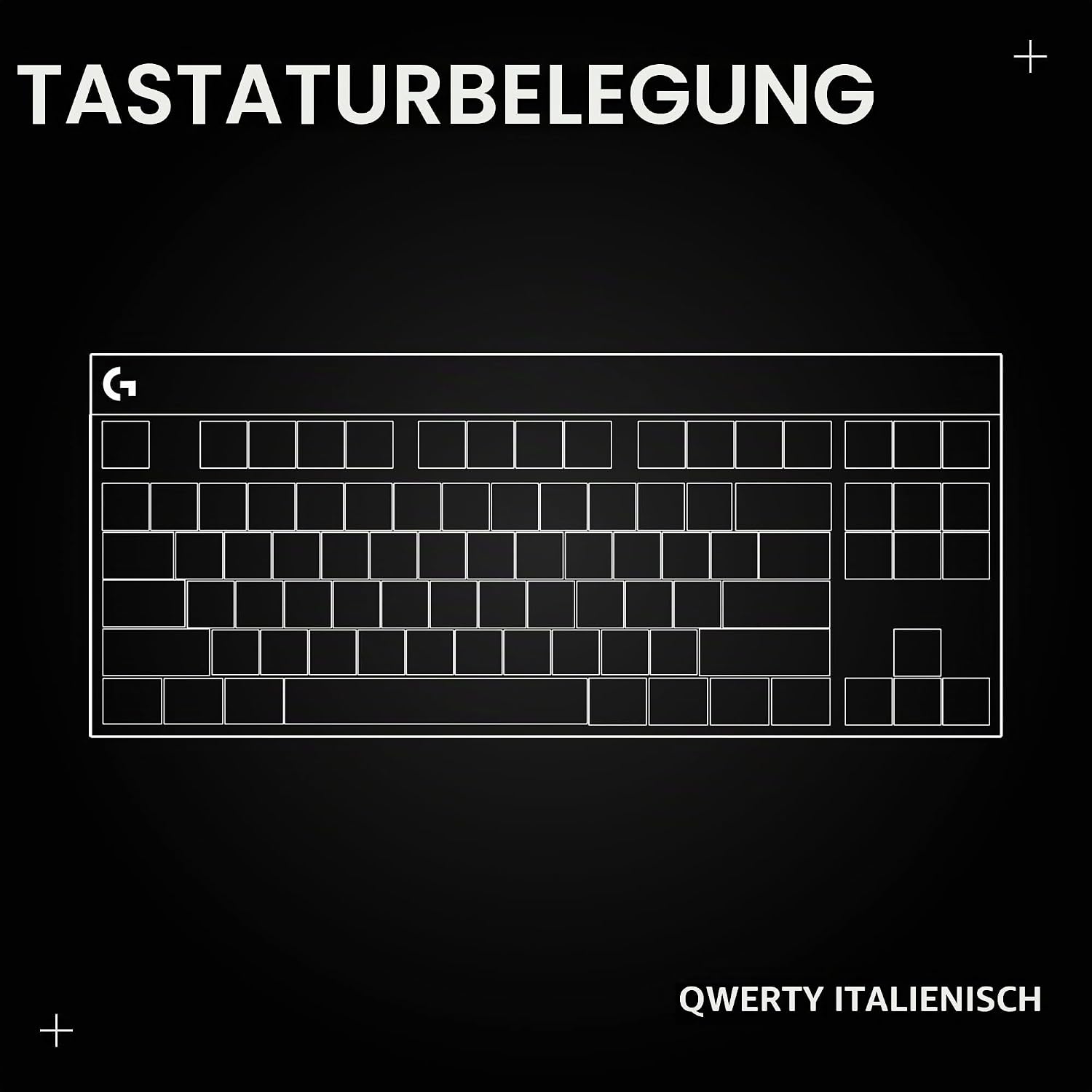 Detalle 2 de Logitech G213 Prodigy RGB Gaming Tastatur – Italienisches QWERTY-Layout, Schwarz