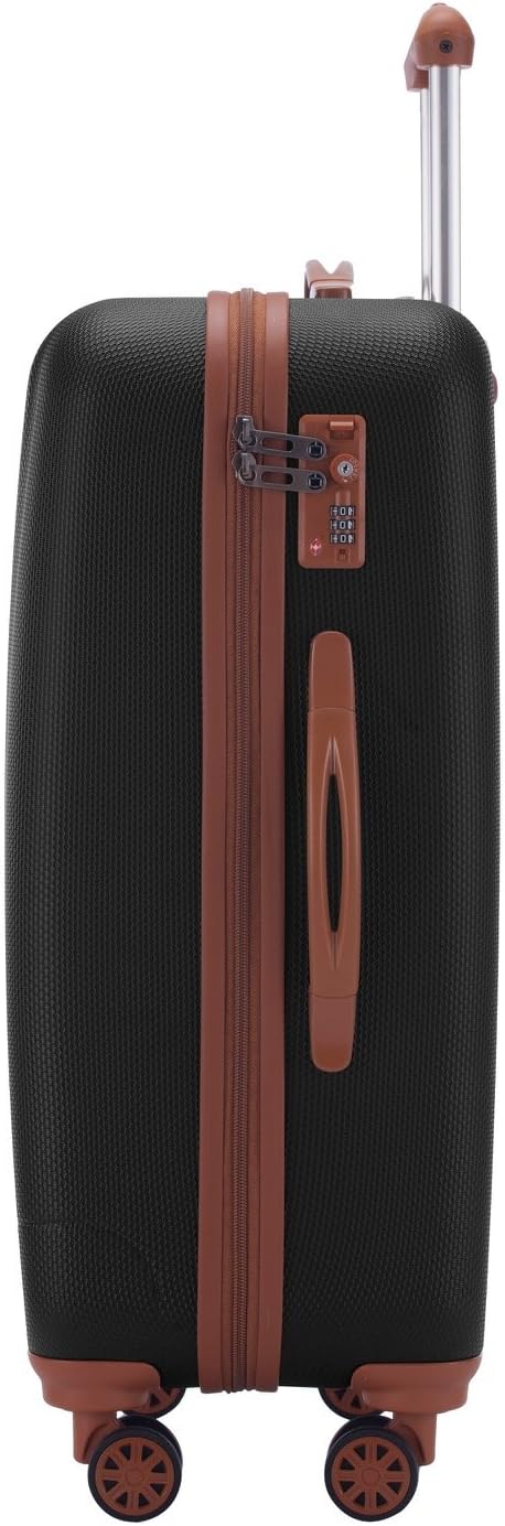 Thumbnail 3 de HAUPTSTADTKOFFER Wannsee – Valise Moyenne Rigide 68 cm, 63 L, TSA, Noir/Marron