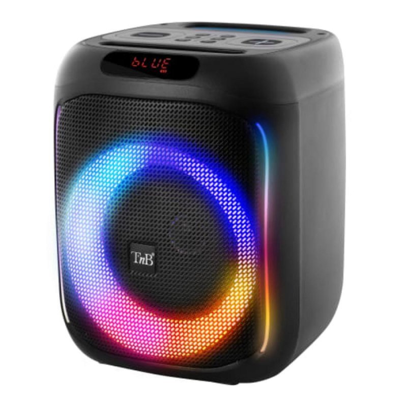 Detalle de Cube Blaster 40W Altavoz Bluetooth con Luz y Karaoke 🎤