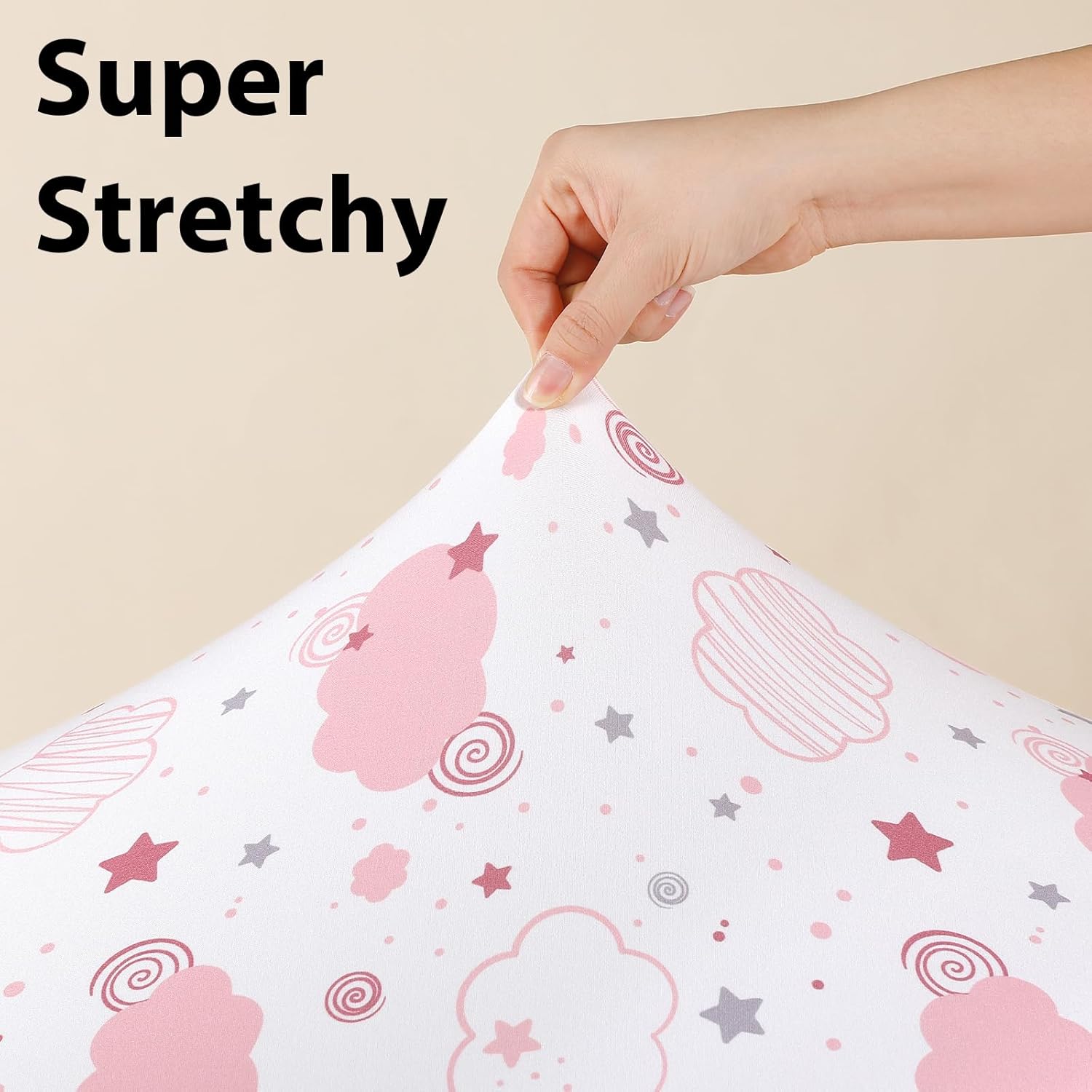 Detalle de FIEMOL Travel Cot Sheets 95x65cm