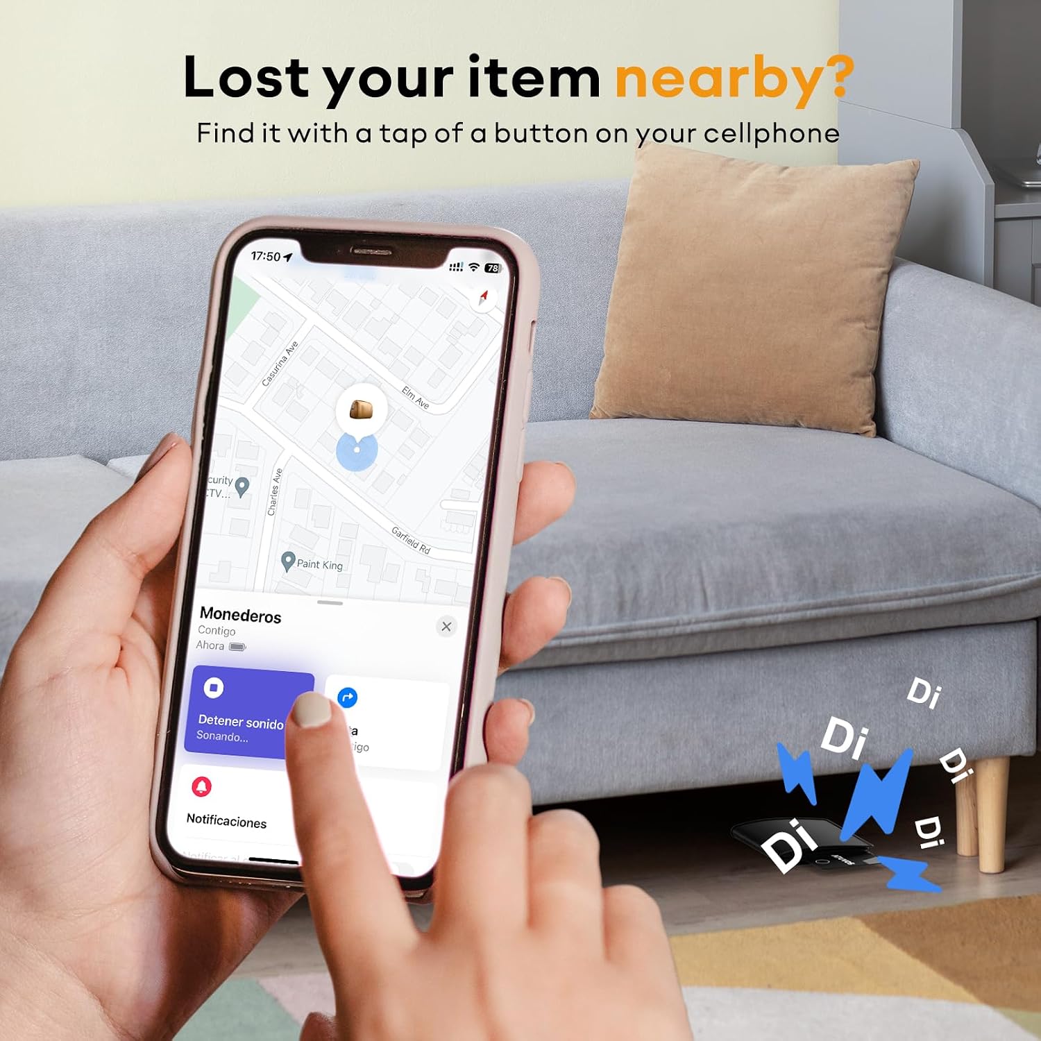 Thumbnail 2 de ATUVOS Air Tag Card Wallet Tracker Slim