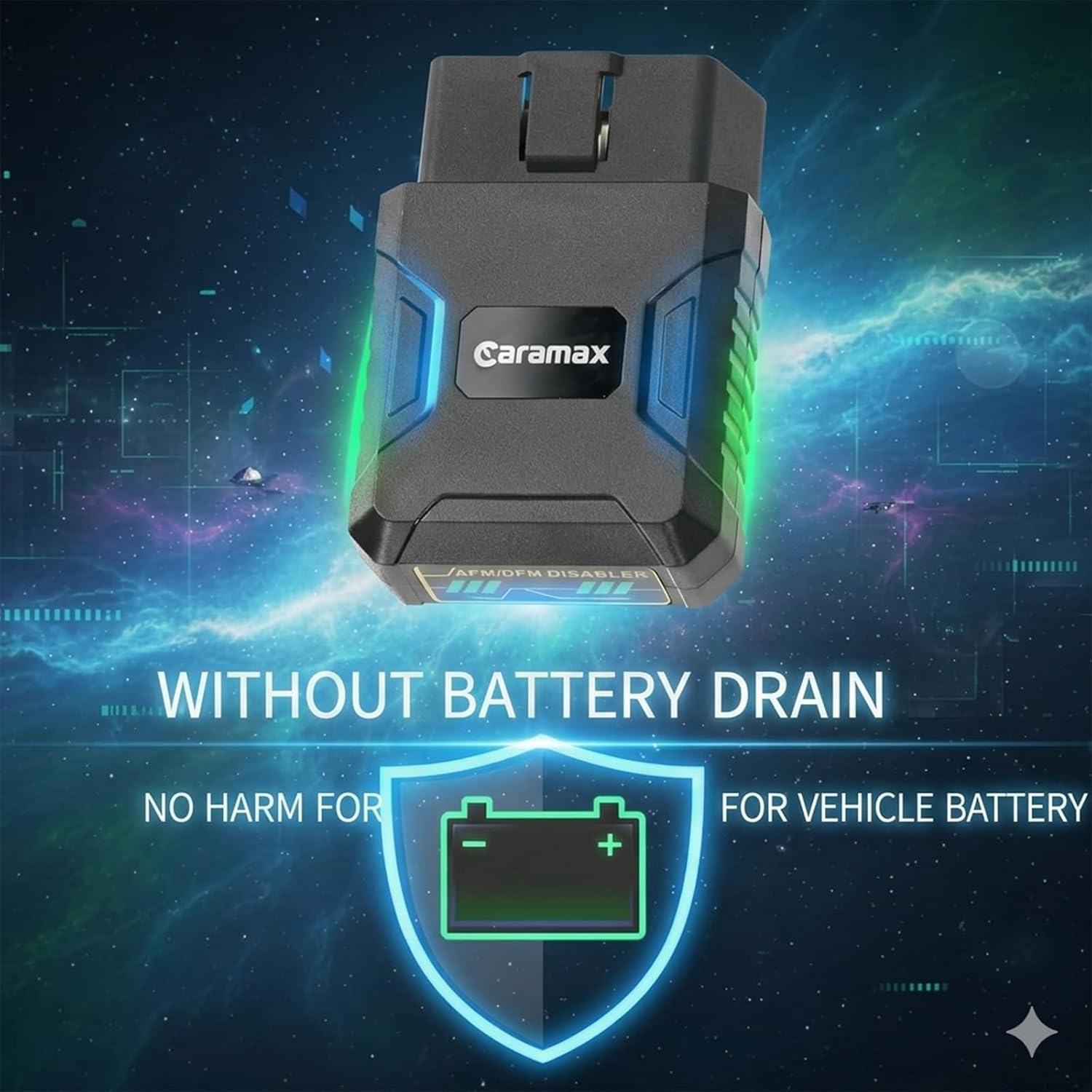Detalle de CARAMAX AFM/DFM Disabler for GM V6 and V8 Vehicles, OBD-II Plug-and-Play