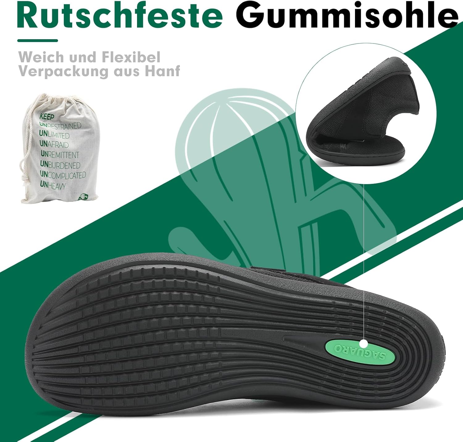 Thumbnail 5 de SAGUARO Barfußschuhe Knit Gr. 36–48