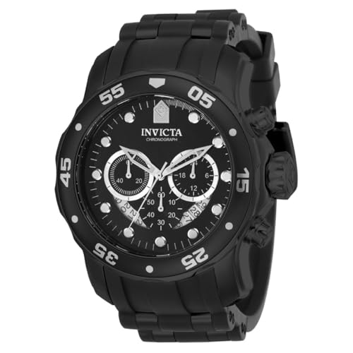 Detalle de Invicta Pro Diver 21930: Reloj de acero inoxidable 48 mm para hombre, cuarzo y 100 bares