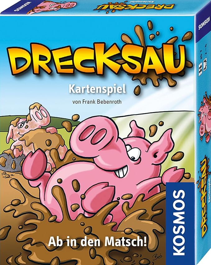 Detalle de Kosmos Drecksau juego de cartas para 2–4 jugadores