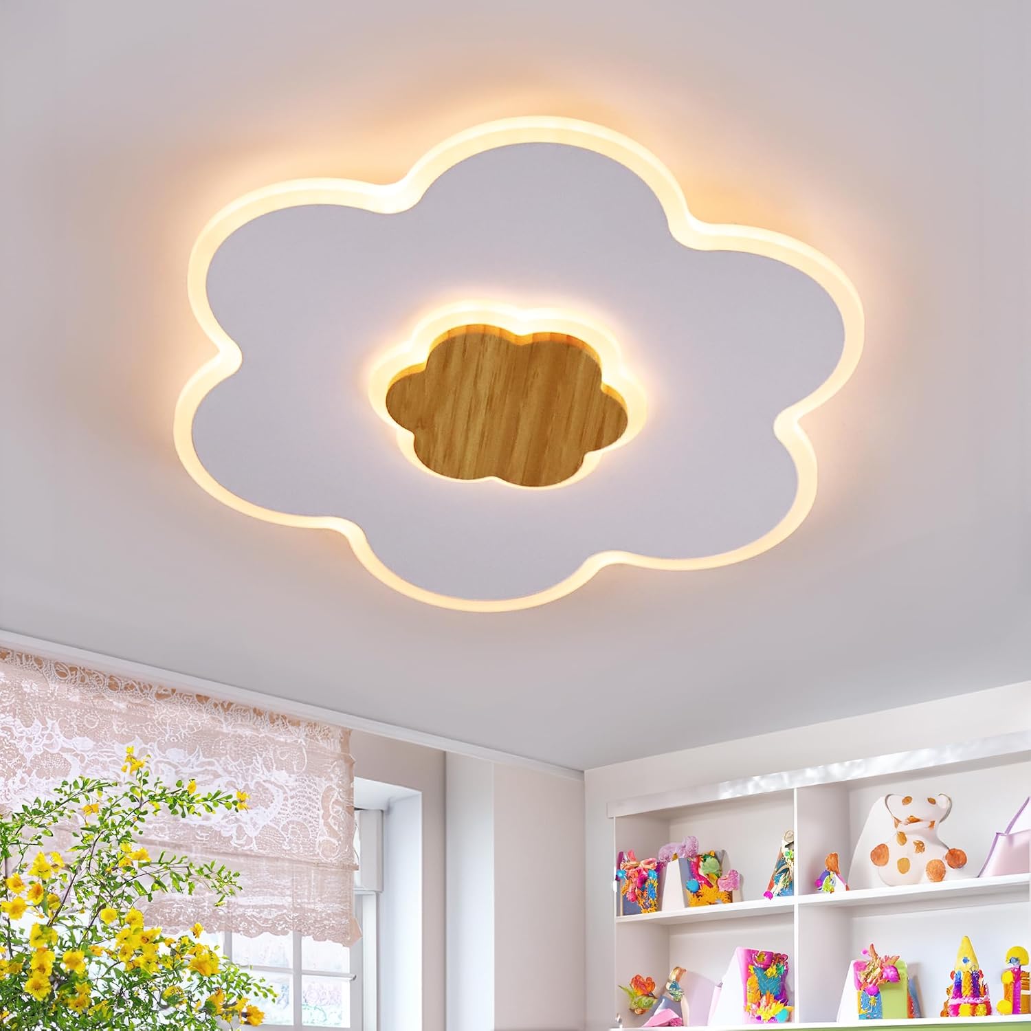 Detalle de LUOLONG LED Deckenleuchte Kinder 28 W
