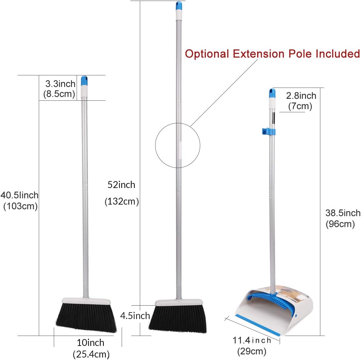 Thumbnail 3 de TreeLen Long Handle Broom Set ⚙